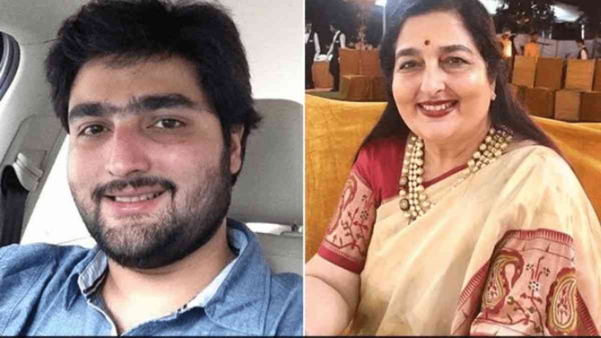 From L to R: Aditya Paudwal, Anuradha Paudwal